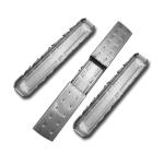 Aluminum spacer bar straight corner key
