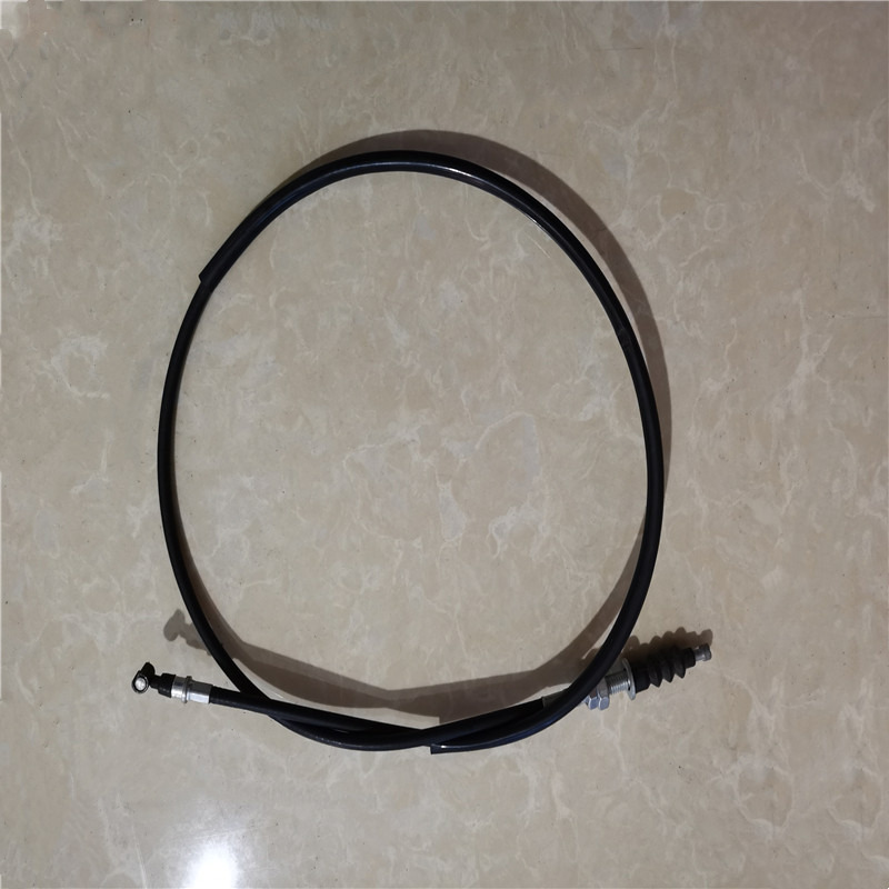 YUCHENG Rubber Steel Motorcycle Gear Shift Cable Black Color