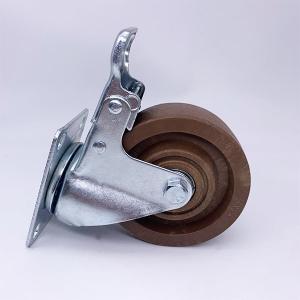 China Heat Resistant High Temperature Rollers 5 Inch With Brake wholesale
