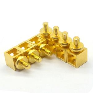 China Micro Machining CNC Brass Parts Anodized Brass Precision Turned Components wholesale