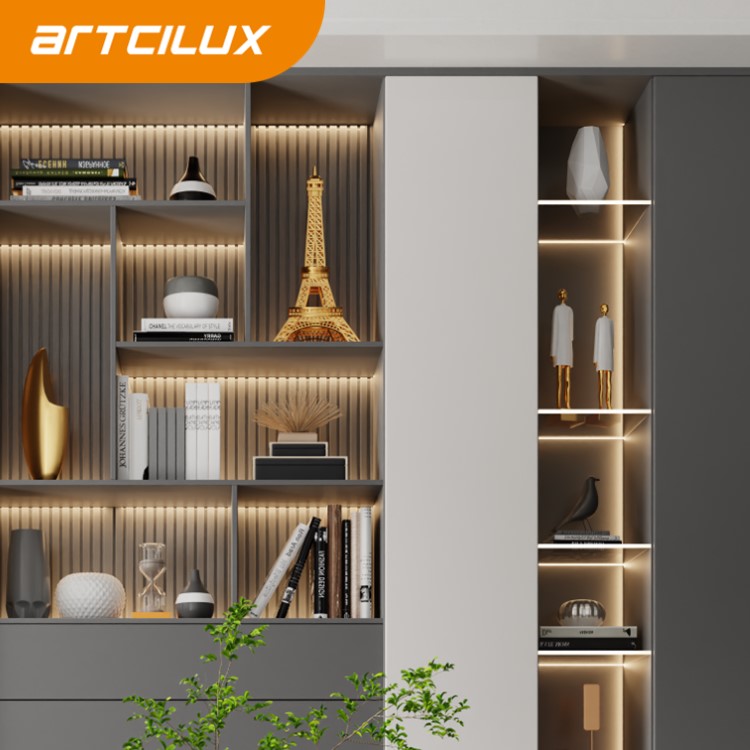 Glass Shelf Cabinet Strip Light Indoor LED Aluminium Profile Light For Furniture