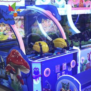 China Monster Realms lottery ticket vending machine Shooting Arcade acrylic Material wholesale