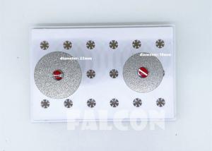 China 3mm Diamond Dental Discs Tool Grit 180-220um Round Dental Cutting Disc wholesale