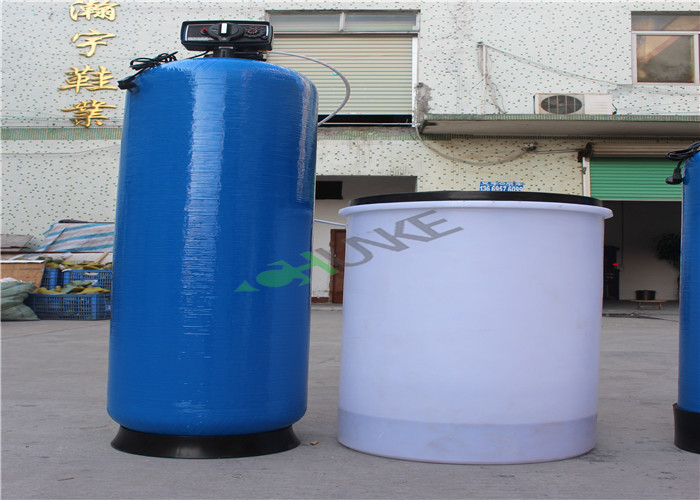 Blue FRP RO Plant Reverse Osmosis Water Softener Ion Exchange System
