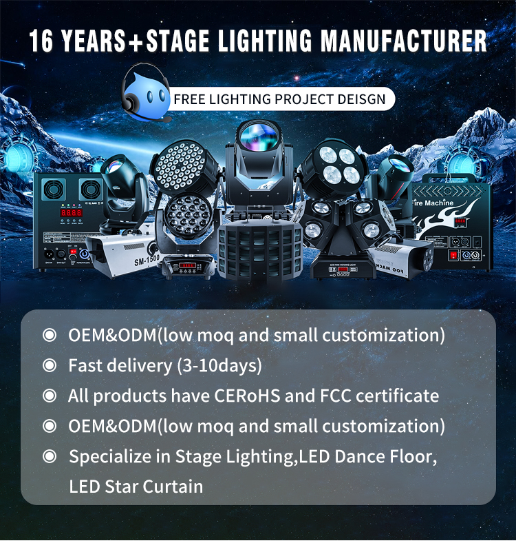 230W LED Moving Head Beam Stage Light BSW 230 Beam Spot Wash DJ Light for Performance