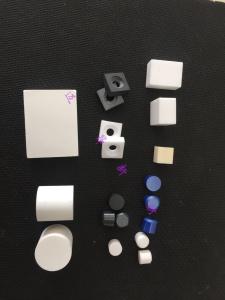 China High purity High strength industrial yttrium stabilized zirconia ceramic insulation pillar wholesale