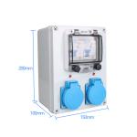 Outdoor Power Outlet Socket Plastic Switch Distribution Box Waterproof