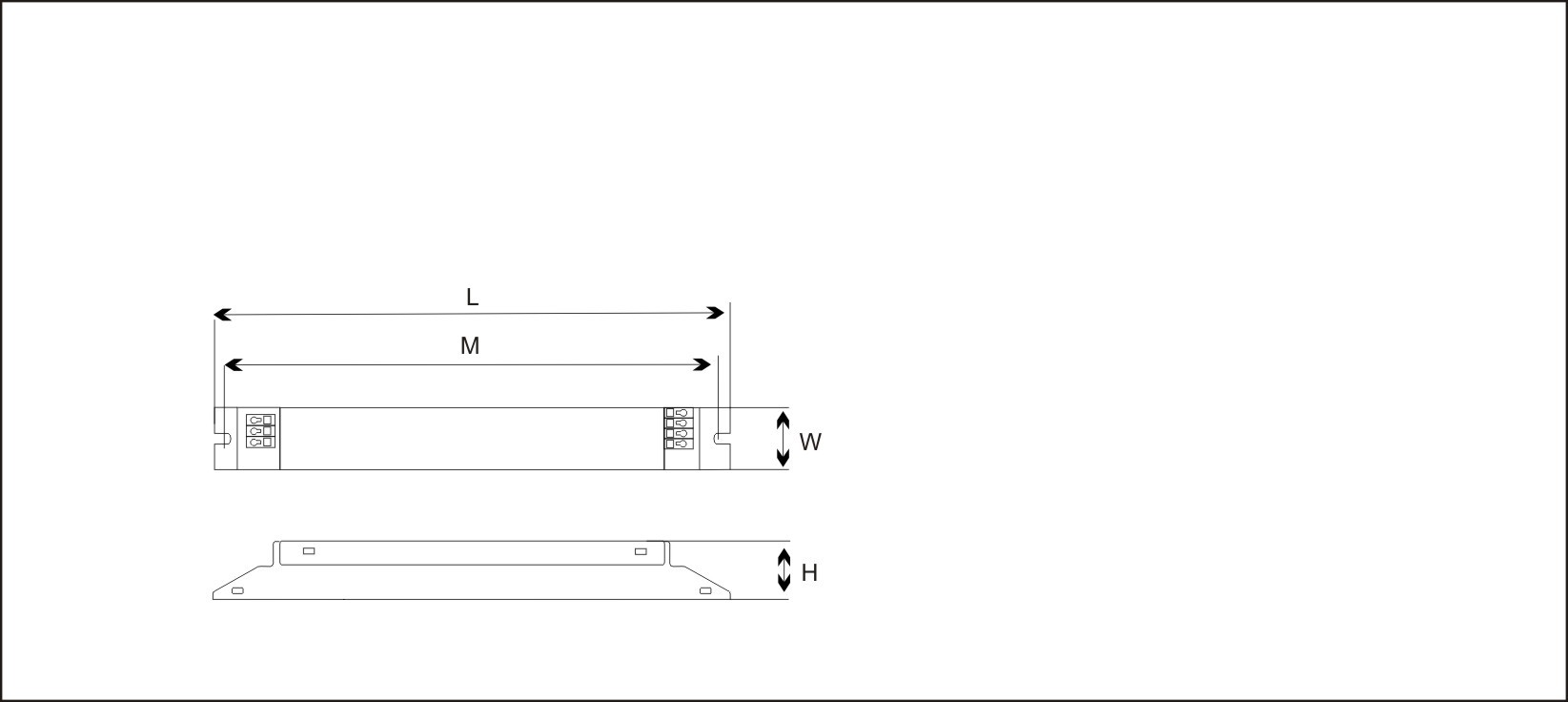 Abnormally Protection Fluorescent Light Ballast Energy Efficiency For 2 * 58W / T8 Lamp