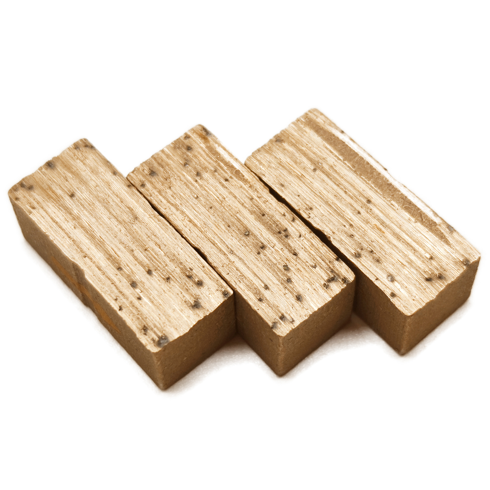 OBM Customized High Sharpness Diamond Segments for Travertine Block Cutting