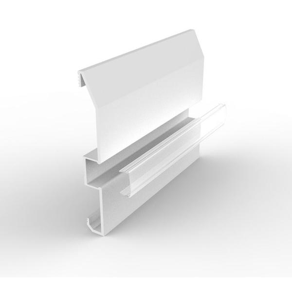 Wall Light Extruded Channel Aluminum LED Profiles 2.5m