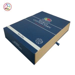 China Unique Sliding Drawer Gift Boxes Surface Treatment Gold Foil Stamping wholesale