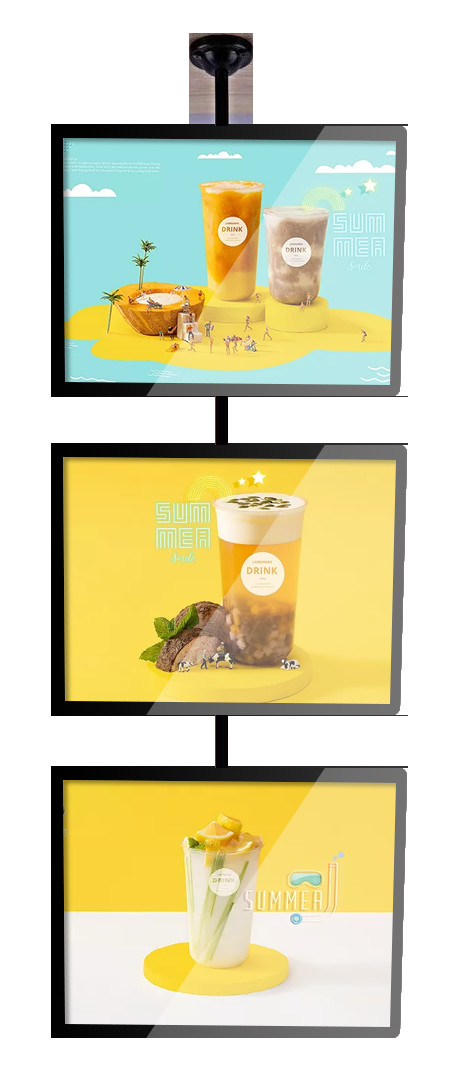 Customized Crystal LED Advertising Electronic Light Box With Personalized Film