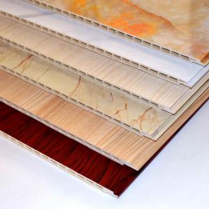China Anti Bacteria PVC Wall Coverings Fireproof PVC Wall Cladding Sheets wholesale