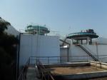 Efficient shallow dissolved air flotation equipment for sewage treatment