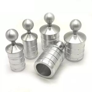China CNC Custom Milling Parts Hardness Metal Hardware Parts Silver ISO9001 wholesale