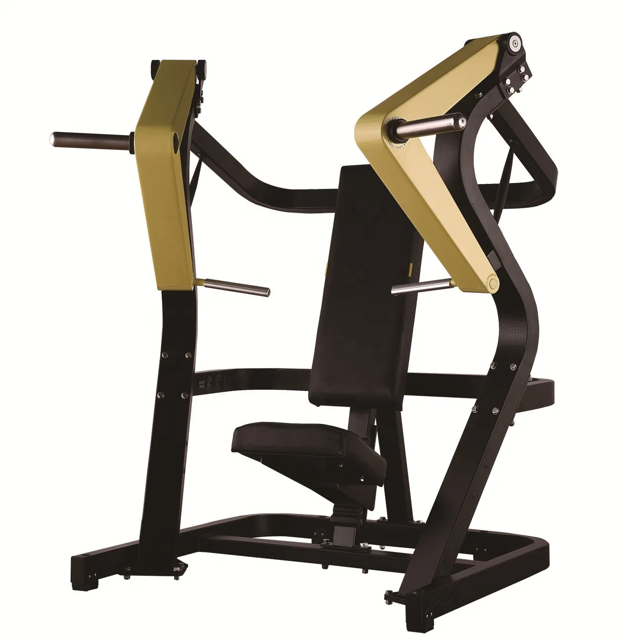 Gym Equipment Strength Training Back Arms Shoulder Exercise Plate Loaded Chest Press Machine