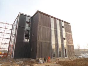 China High Rise Storage Prefab Steel Commercial Buildings Painted Galvanized wholesale