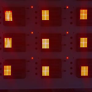 China Square 3.39mm Dot 35mcd 1.1in 20mA Led Matrix Display Board wholesale
