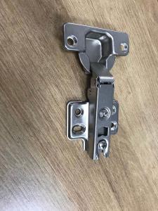 China Metal One Way Inset Cabinet Hinges With Nickel Plated Finish wholesale