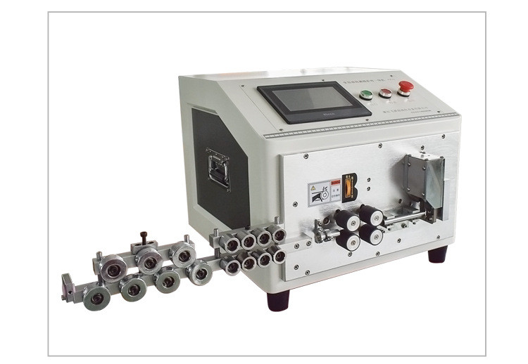 0.1mm2-16mm2 Cable Cutting Stripping Machine 7 Inch LCD Touch Screen