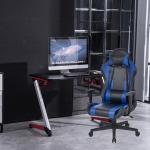 Direct E-Sports Worker PVC Leather Racing Gamer Gaming Chair with Adjustable