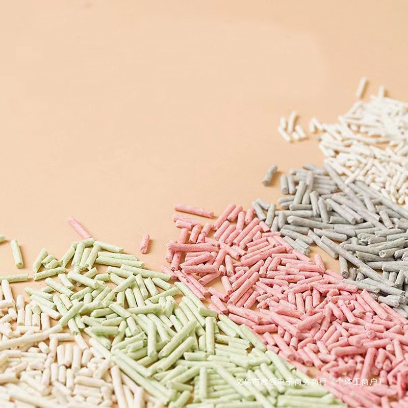 Biodegradable Premium Tofu Cat Litter White Low Tracking Cat Litter