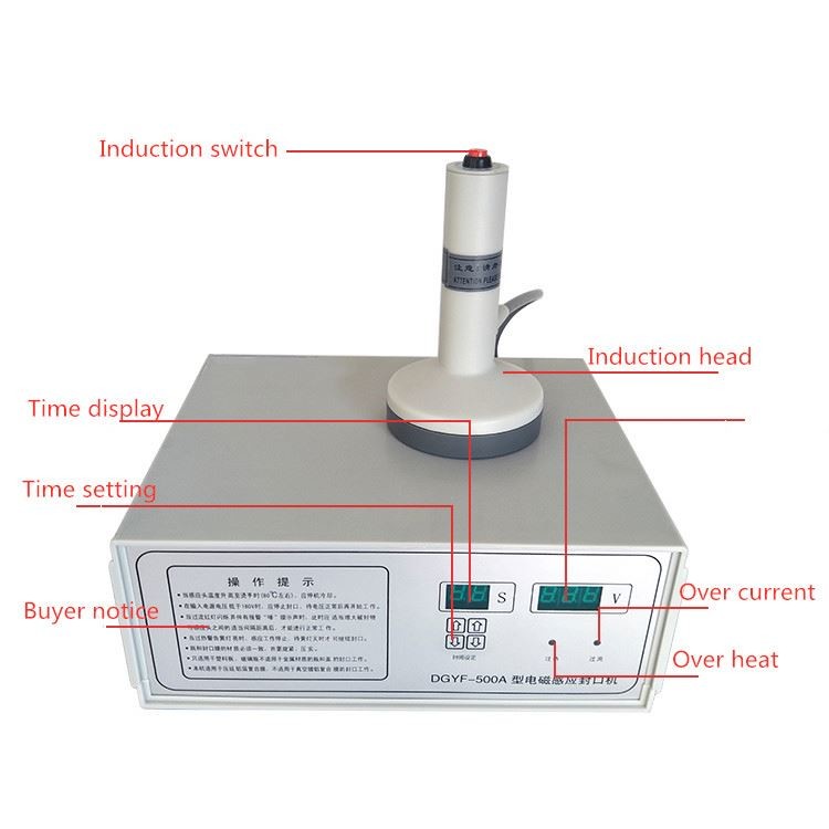 Hand Held Induction Sealing Machine For Aluminium Foil Gasket Sealing