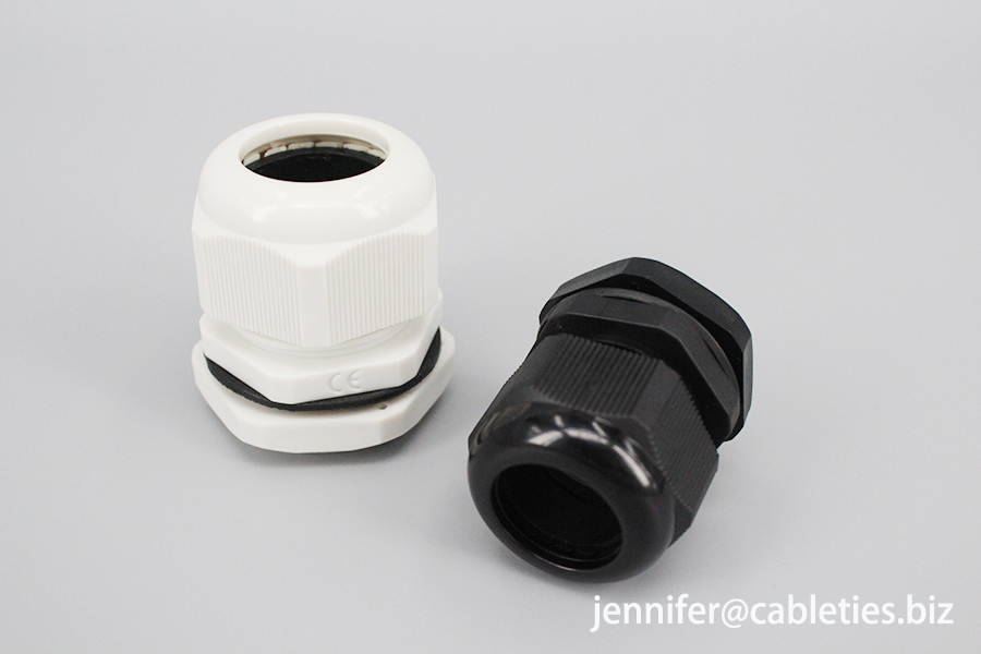 High quality 100mm-200mm self-locking nylon numbered cable ties straps and identification wire ties with label