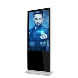 China 65 Inch Touch Screen Floor Standing Digital Signage For Indoor Advertising wholesale