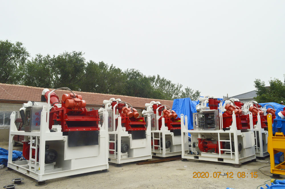 Small Size Mud Cleaning Facility 15m3/H (66GPM) For Hdd Drilling, Waterwell, Slurry Cleaning Projects
