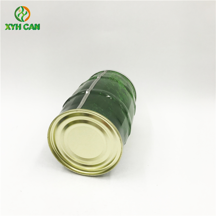 Tin Boxes for Alcohol Glossy Lamination PMS Printing 65mm Round Tin Cans