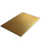 Industrial Brass Sheet Plate ASTM Standard 8mm 10mm Thickness