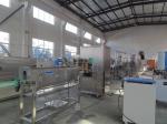 3Kw Curved Bottle Label Machine , Mineral Water Round Bottle Labeler Machines