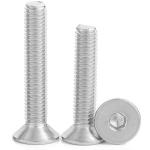 120mm Thread Length Stainless Steel Screws With And Hex Drive