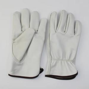 China High Quality Outdoor Riding Glove Cowhide Leather Gloves Training Cycling Gloves wholesale