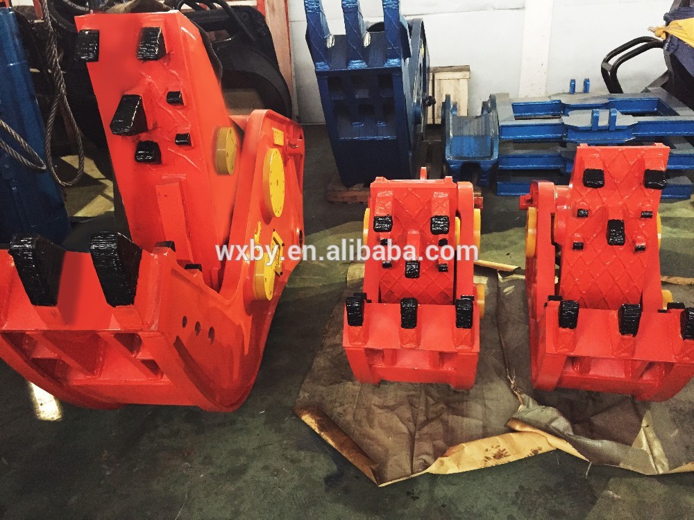 BEIYI hydraulic pulverizer attachments reinforcing steel breaker for Building Secondary Demolition