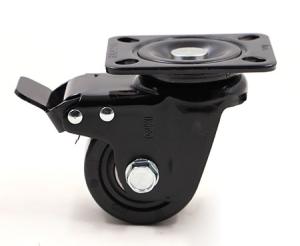 China Cast Iron 63mm Heavy Duty Swivel Wheels / Lockable Swivel Casters wholesale