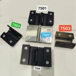 Stainless Steel Casting Bathroom Glass Door Hinge Erosion Resistant