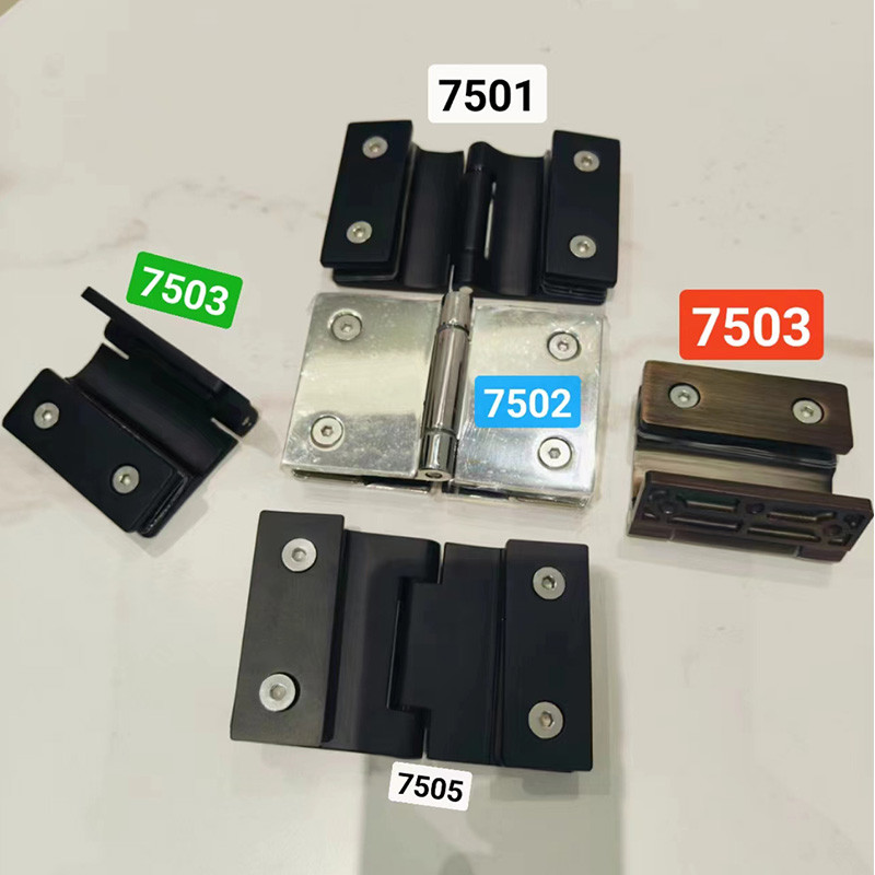 Stainless Steel Casting Bathroom Glass Door Hinge Erosion Resistant