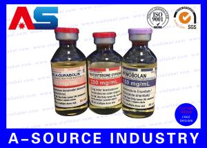 China Printable Used Oil Labels Sticker Printing For Anabolic Peptide Pharmaceutical Packaging custom roll label wholesale
