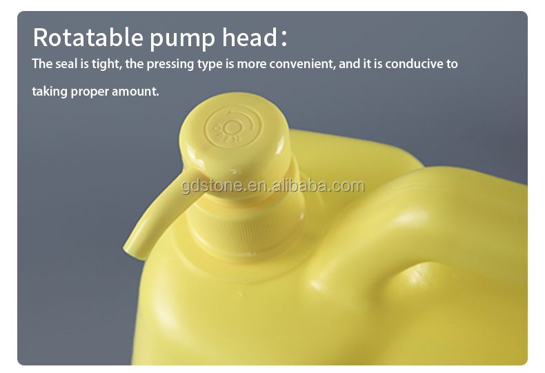 SIDUN HDPE 5l Plastic Bottle With Handle 200*120*305mm