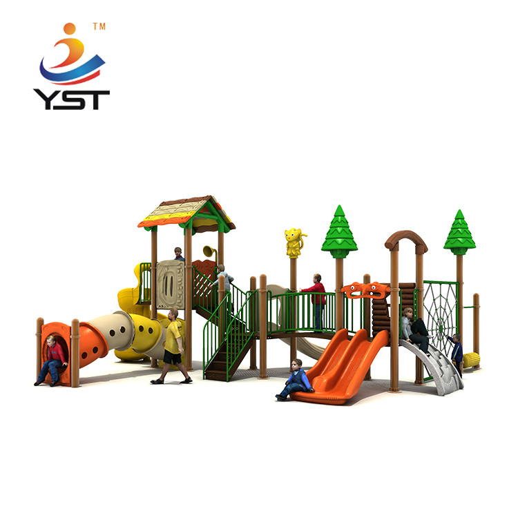 Anti UV Amusement Park Kids Playground Slide Environment Friendly