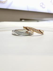 China Women13 Gold Engagement Couple Rings wholesale