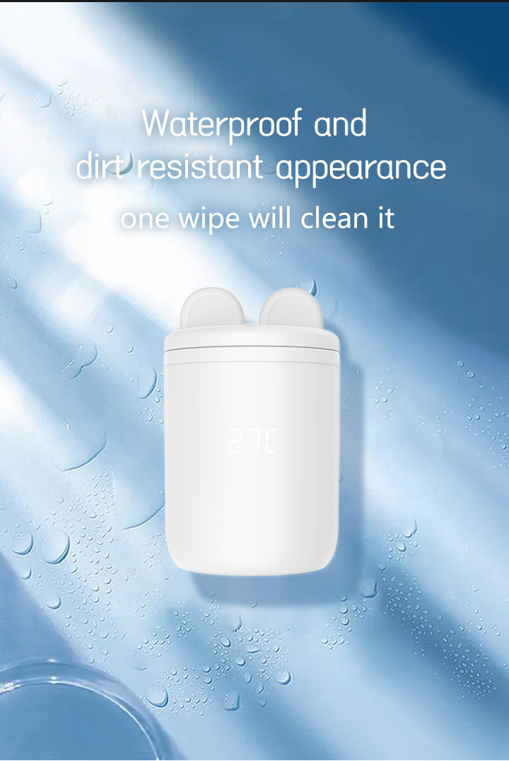 Quick Heating Infant Bottle Warmer 3 Mins Warming Breast Milk On The Go Temperature Control