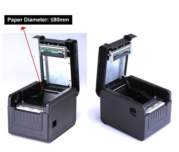 TP-80L 80mm Thermal Receipt Printer with 220mm/s Printing Speed and Thermal Line Method