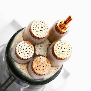 China 0.6/1KV Class2 Copper Conductor Cable , 3 Core Power Cable Construction PVC XLPE Insulated wholesale