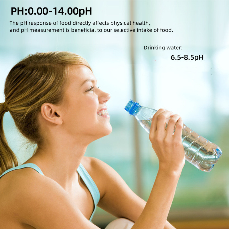 PH Range Accuracy±0.05 pH Digital Water Tester for Pool Aquariums Drinking Water