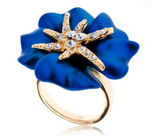 China Starfish exaggerated personality ring jewelry ring fashion boutique wholesale