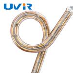Short Wave Ring Infrared Lamps Tungsten Filament Quartz Glass