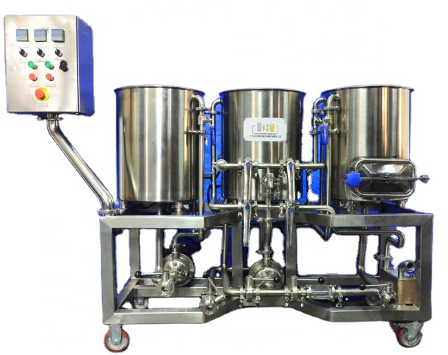 50L Capacity GHO Electronic Control Mini Beer Brewing Equipment for Brewery Pub Hotel